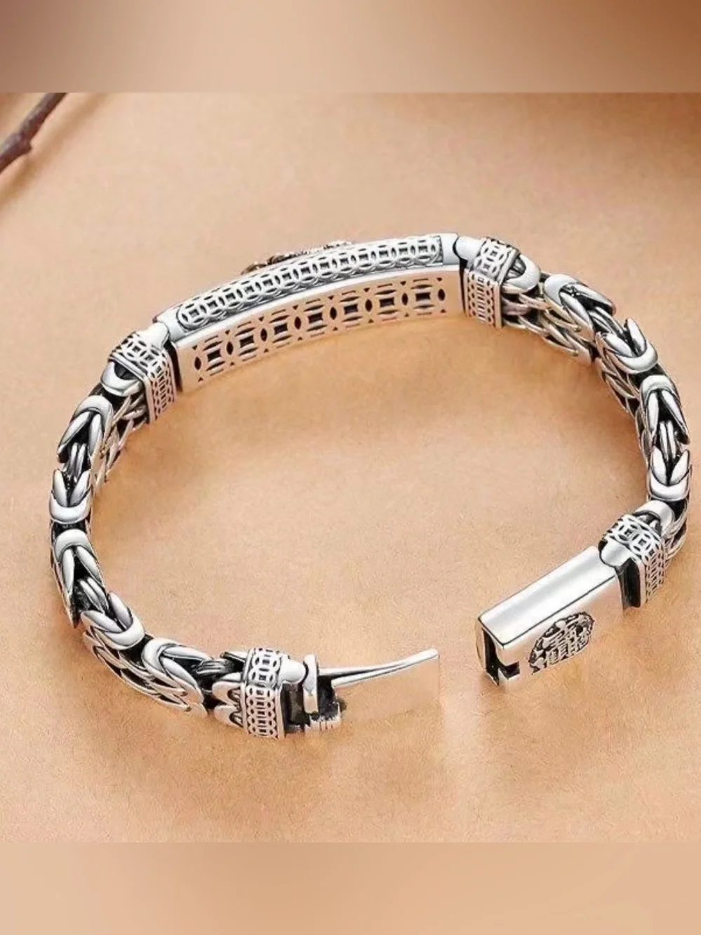 Fabulous bracelet 925 silvery